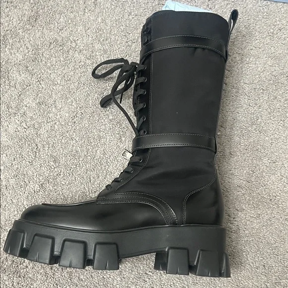 Prada Monolith Boots - Picture 5 of 13